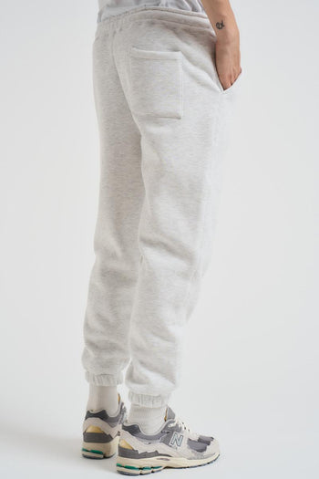Pantalone tuta jogger uomo grigio - 5