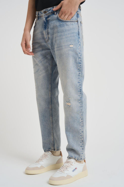 Jeans uomo lavaggio chiaro - 2