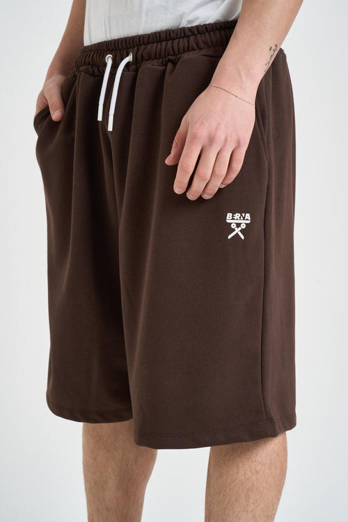 Bermuda uomo marrone - 2