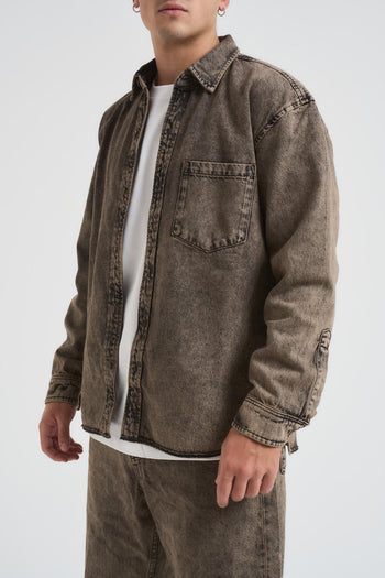 Camicia uomo Spinosa grigia - 4