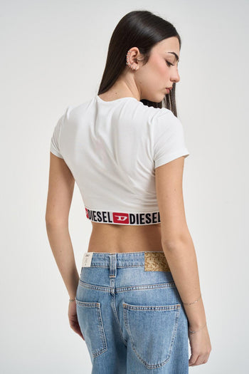 Top donna cropped Irma-d-core bianco - 3