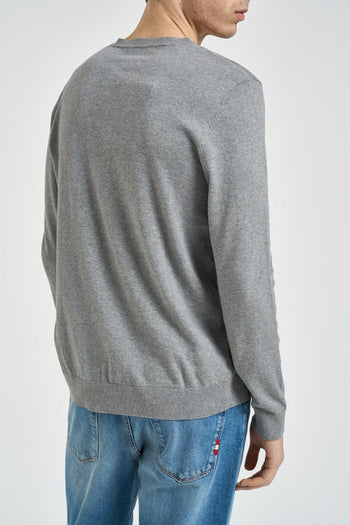 Maglia uomo girocollo grigia - 3