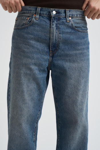 Jeans uomo 568 in denim medio scuro - 6