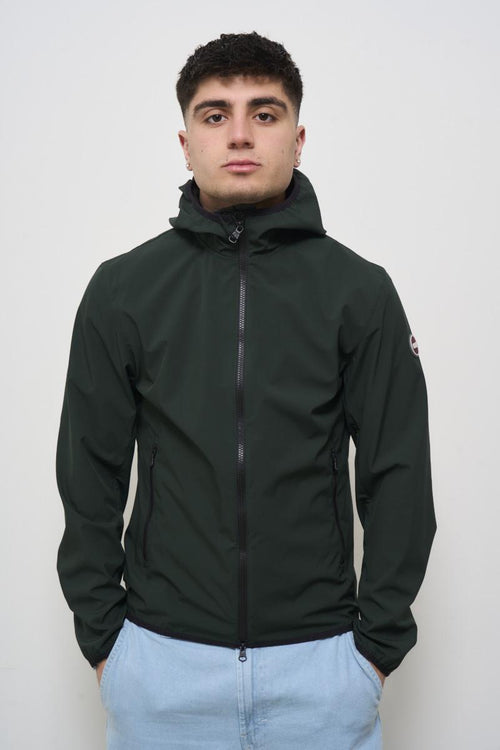 Men's forest green waterproof jacket