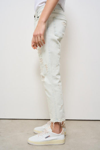 Jeans uomo skinny denim chiaro - 3