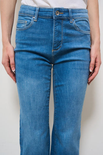 Jeans donna skinny in denim medio - 6