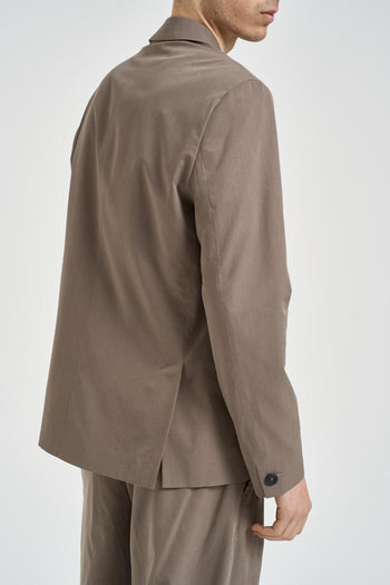 Giacca uomo doppiopetto fango - 3