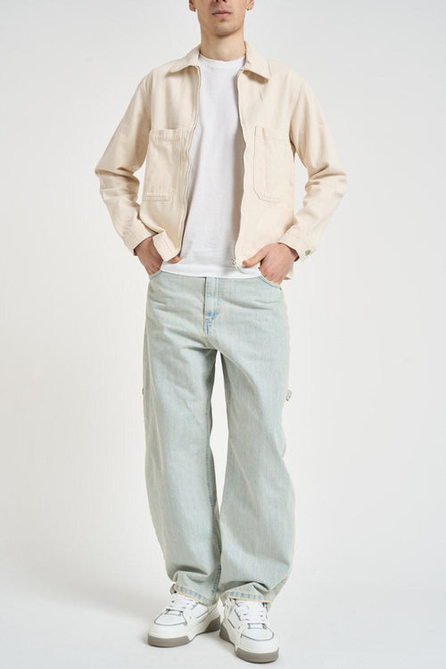 Giubbotto uomo panna