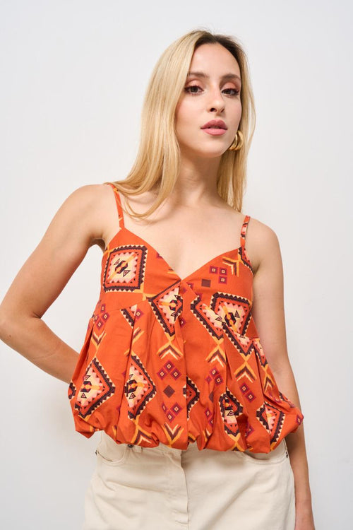 Top donna arancione - 2