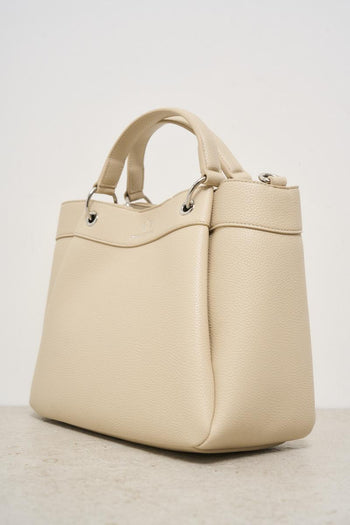 Borsa donna a mano beige - 3