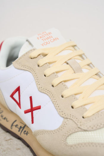 Sneakers uomo bianca e rossa - 6