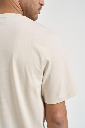 T-shirt uomo girocollo burro - 4