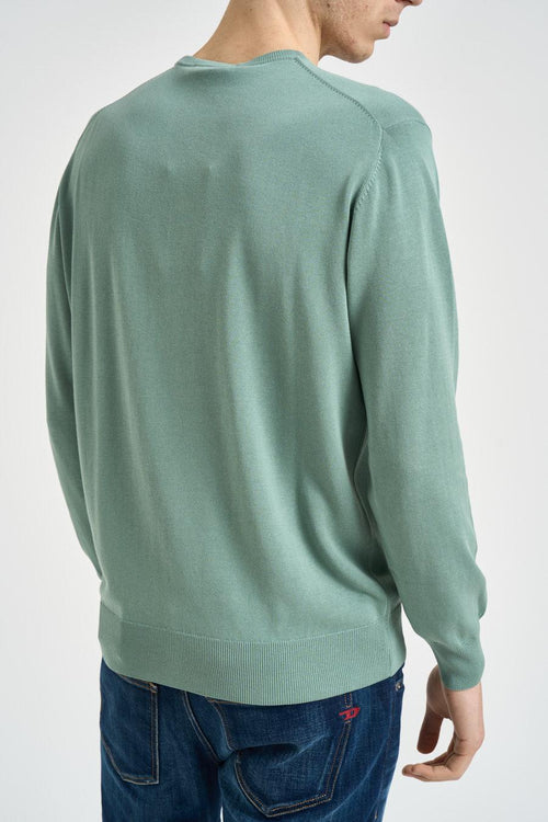 Maglia uomo girocollo menta - 2