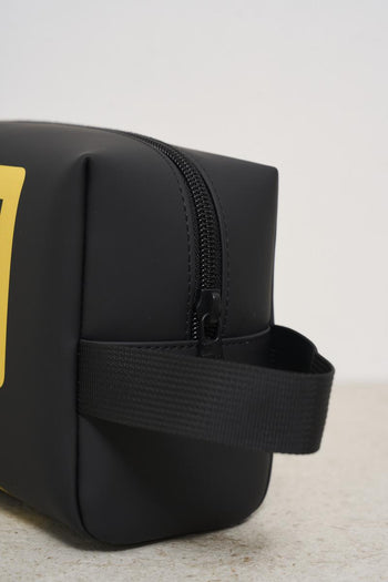 Black and yellow men's clutch bag - 4