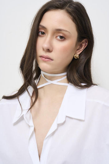 Camicia donna over bianca - 4