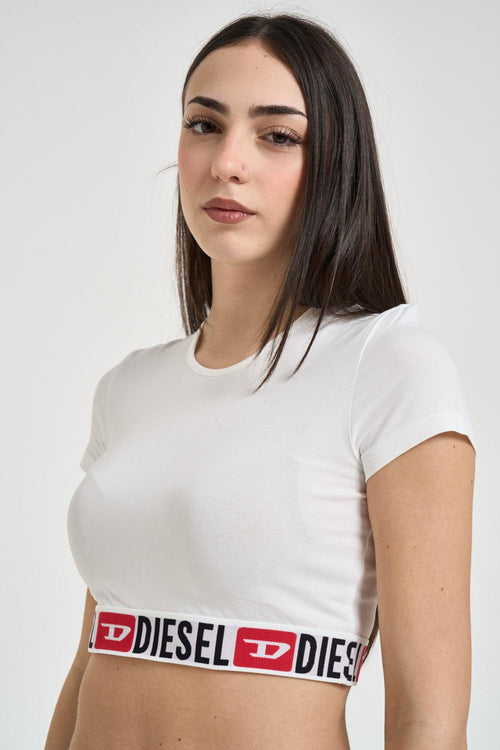 Top donna cropped Irma-d-core bianco - 2