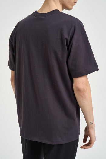 T-shirt uomo girocollo nera - 4