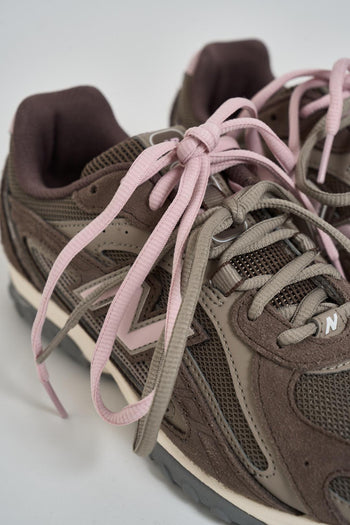 Sneakers donna 204L marrone e rosa - 4