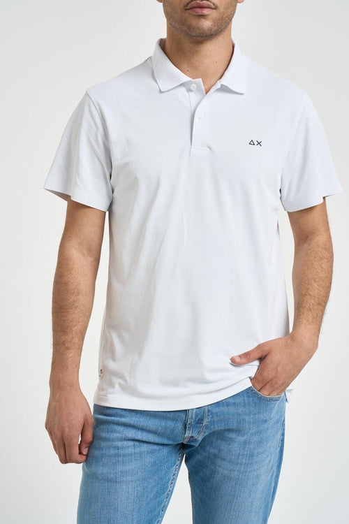 Polo uomo bianca