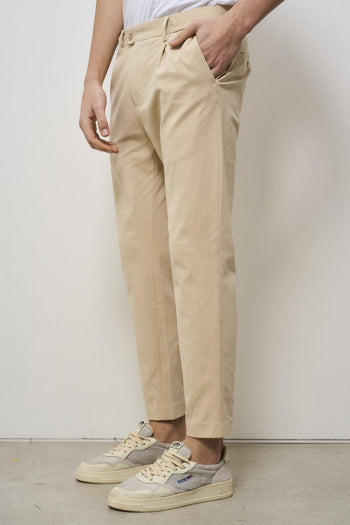 Pantalone uomo regular fit beige - 3