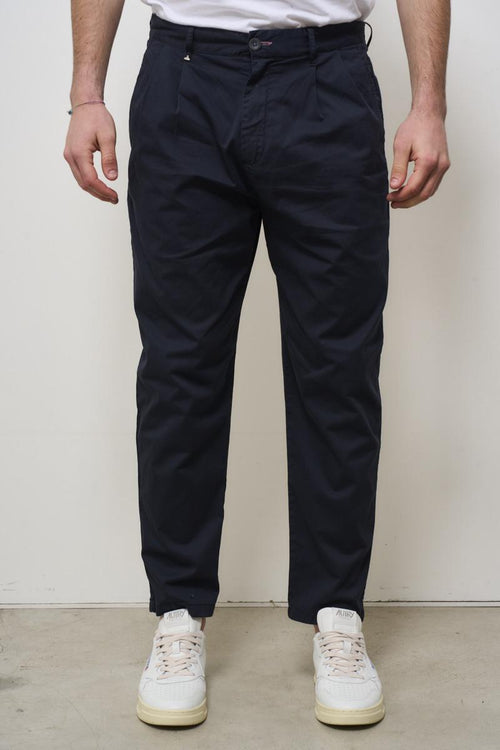 Pantalone uomo blu notte