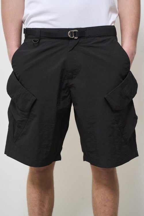Bermuda uomo cargo nero