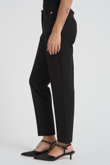 Pantalone donna regular nero - 3