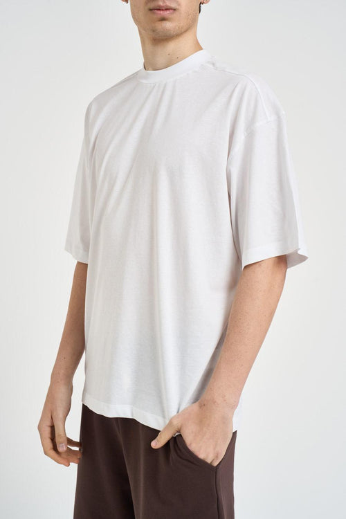 T-shirt uomo girocollo bianca