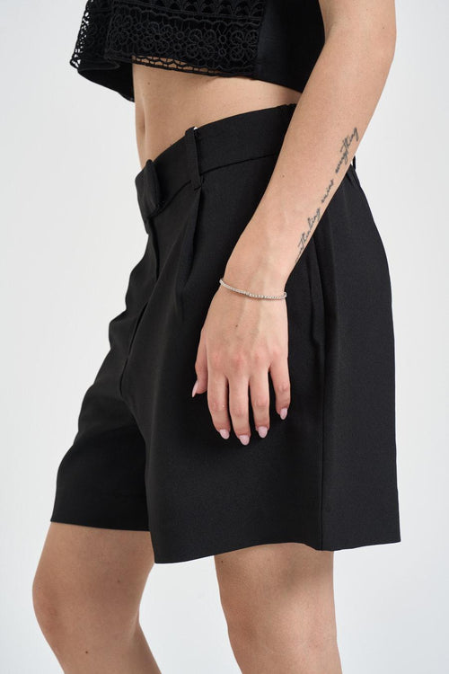 Shorts donna nero - 2