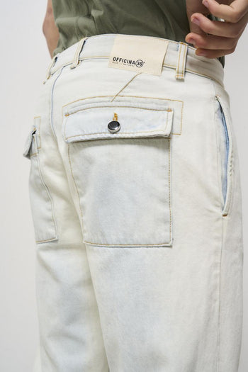 Men's light denim jeans - 5