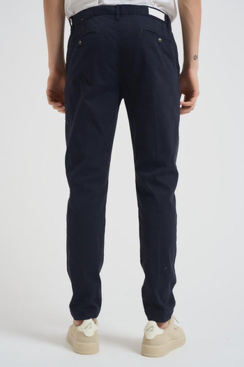Pantalone uomo regular blu notte - 4