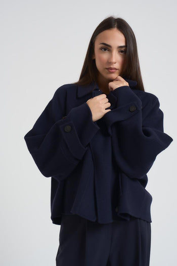 Cappotto Carella donna blu - 4