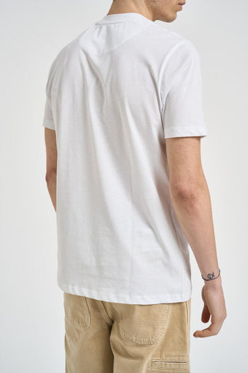 T-shirt uomo girocollo bianca - 3