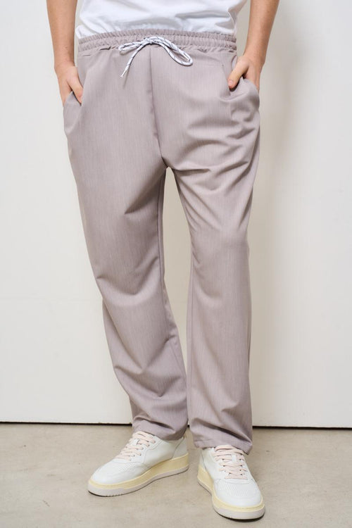 Pantalone uomo dritto grigio