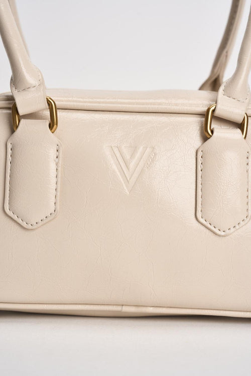 Borsa donna a spalla panna - 2