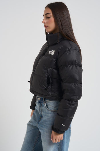 Giubbotto corto Nuptse donna nero - 5