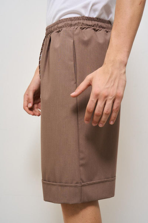 muda uomo con coulisse tortora - 2