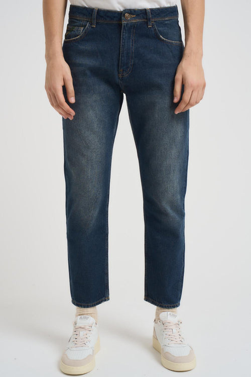 Jeans uomo Yellowstone in denim scuro