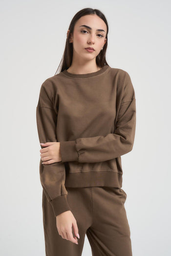 Completo tuta donna marrone - 4