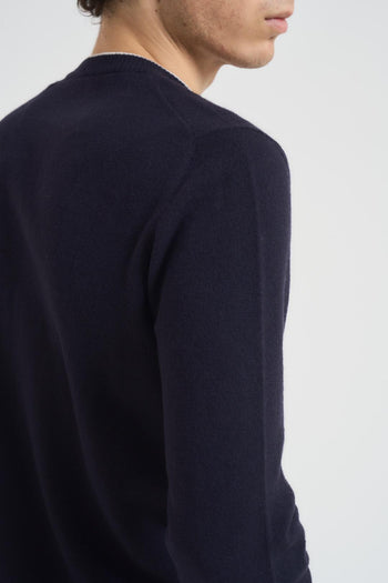 Girocollo uomo Urban Basic blu - 5