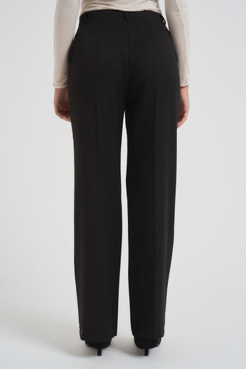 Pantalone donna a palazzo nero - 3