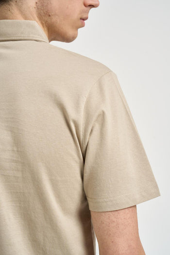 Polo uomo beige - 4