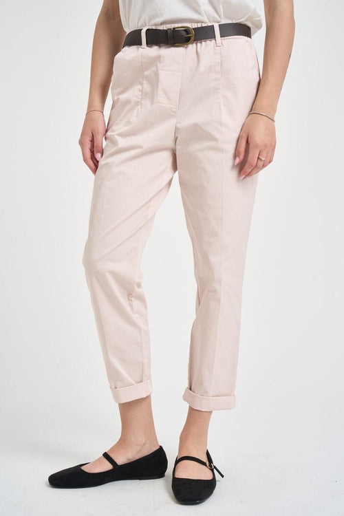 Pantalone donna regular rosa