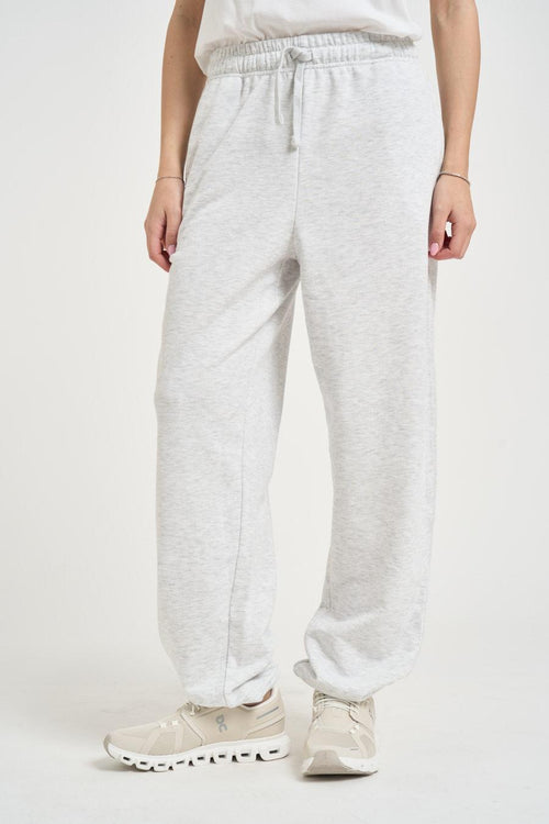 Pantalone donna grigio jogger - 2
