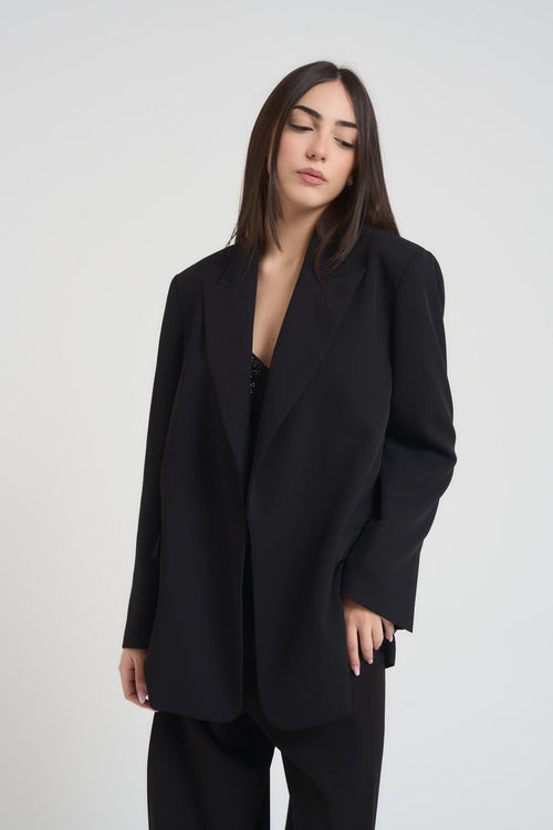 Giacca donna over nera - 2