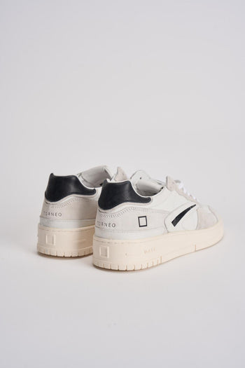 Sneakers uomo Torneo bianche e nere - 7