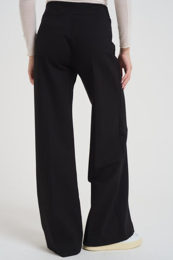 Pantalone donna a palazzo nero - 4