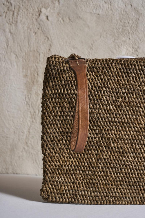 IBELIV Pochette donna Ampy in rafia - 2