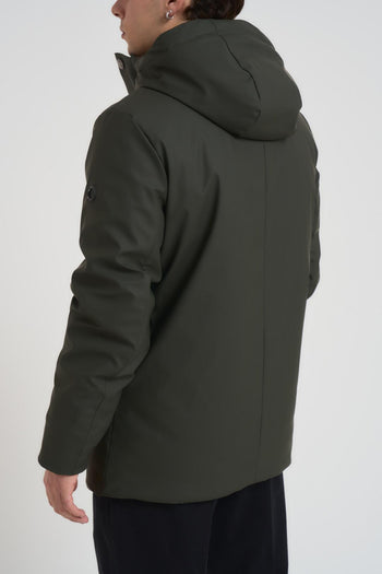 Giubbotto uomo verde militare - 6