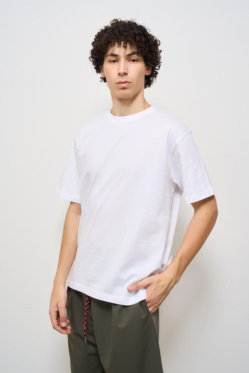 T-shirt uomo girocollo bianca
